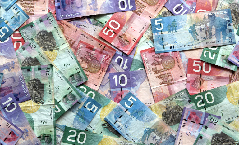 Canadian money