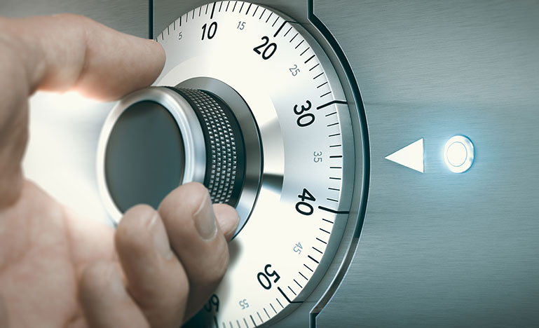 Unlocking safe
