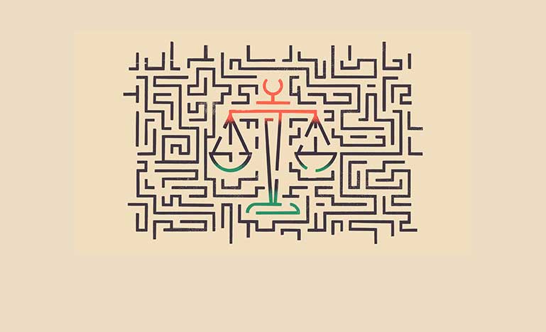Access to justice labyrinth