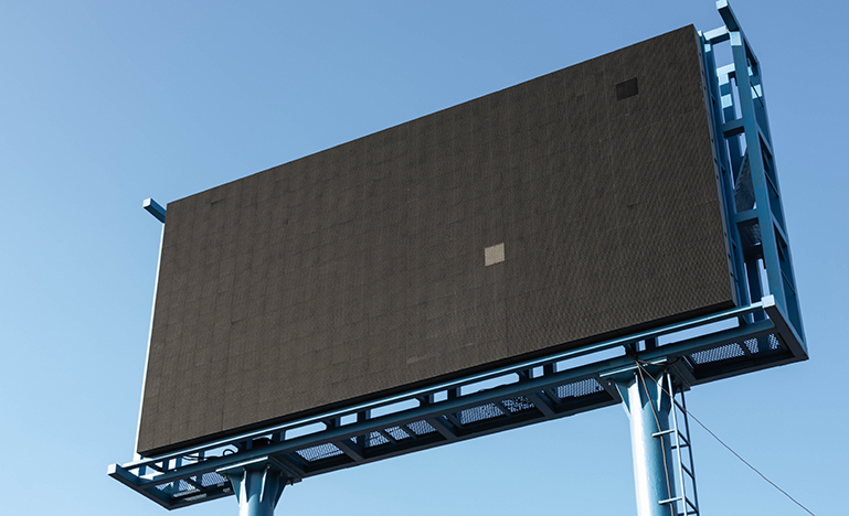 blank billboard