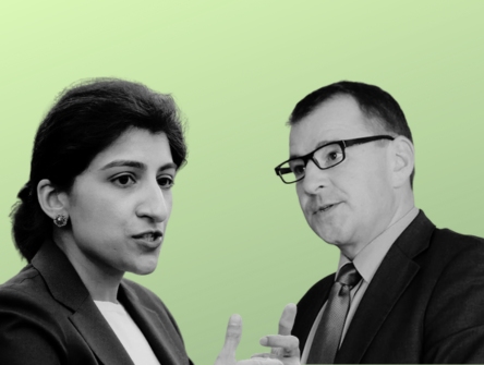 FTC Chair Lina Khan and Competition Bureau Commissioner Matthew Boswell