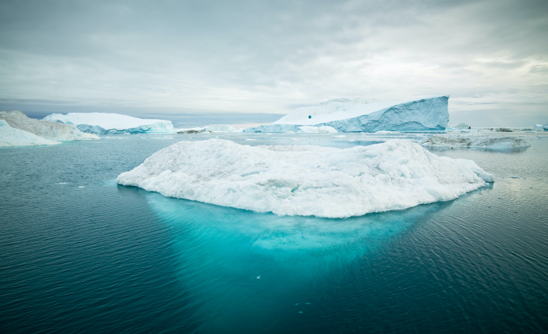 What lies beneath the melting iceberg