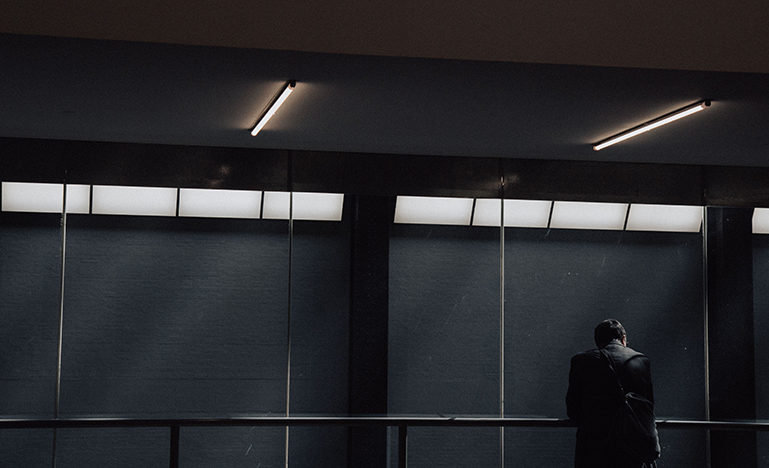 person waiting