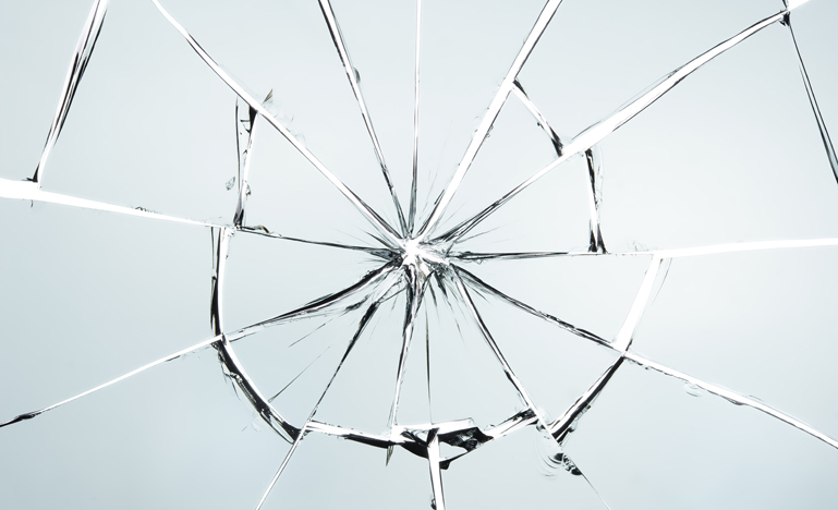 Image of glass cracking