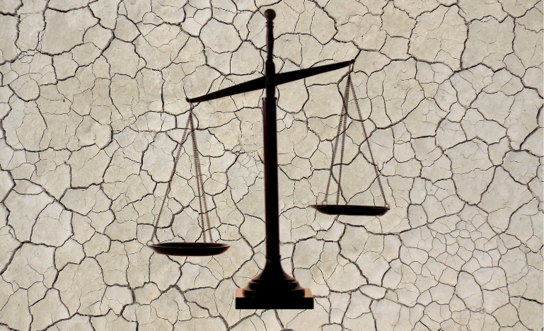 Climate justice concept