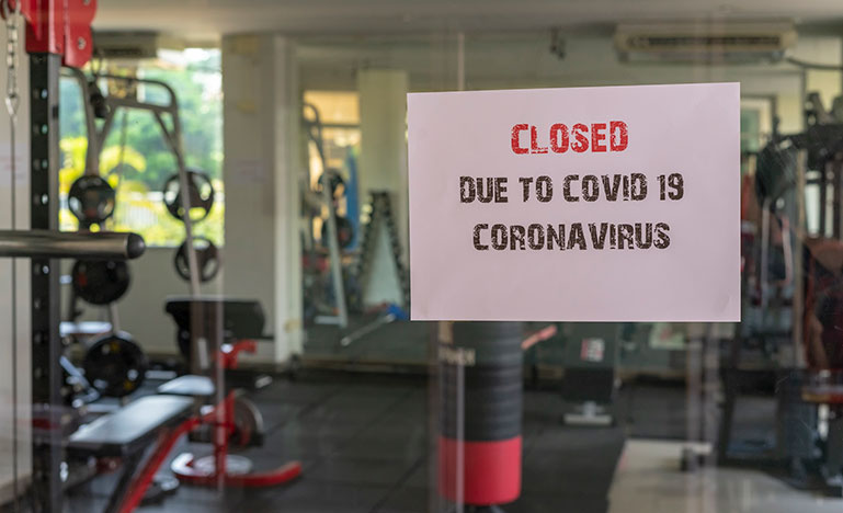 Gym closed