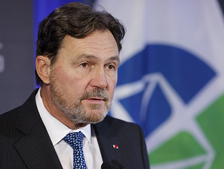 Chief Justice Richard Wagner at the CBA's AGM in February.