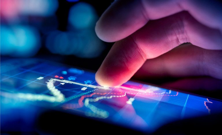 Checking data on a phone