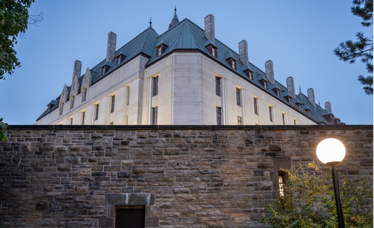 Evening at the Supreme Court of Canada