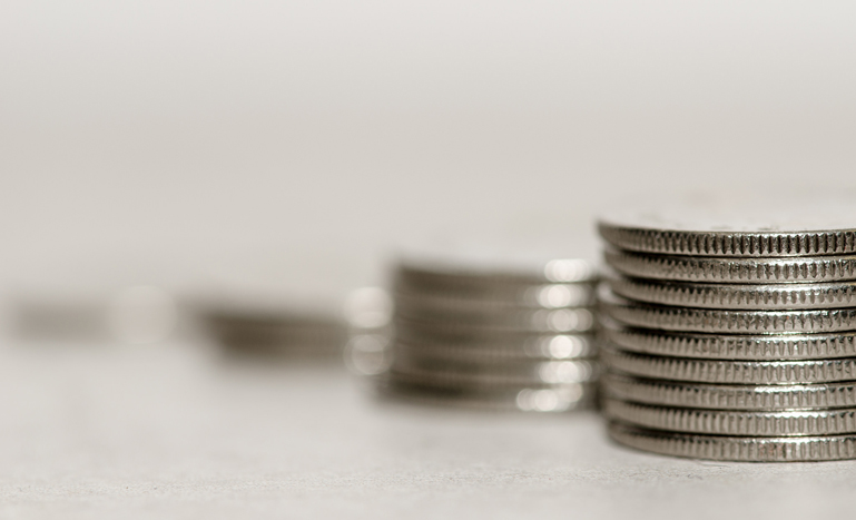 Stacks of coins