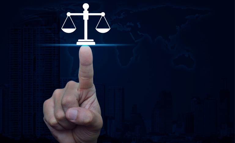 Virtual legal services concept