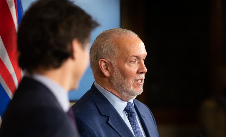 Premier John Horgan meets with Prime Minister Justin Trudeau