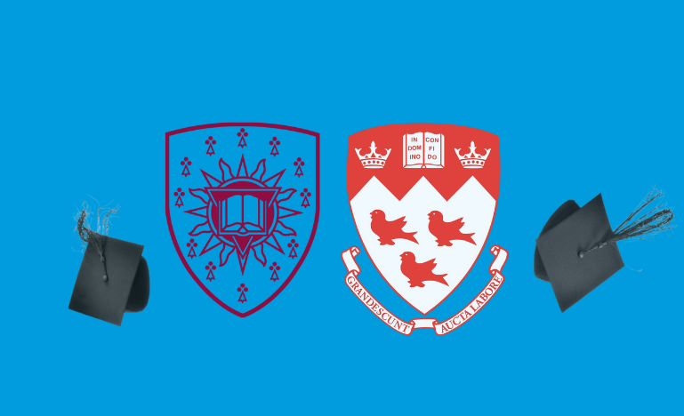 McGill and Concordia crests