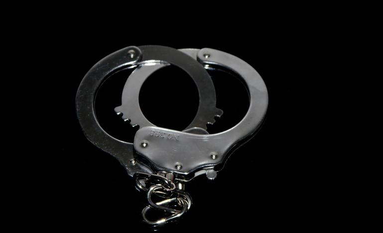 A pair of handcuffs
