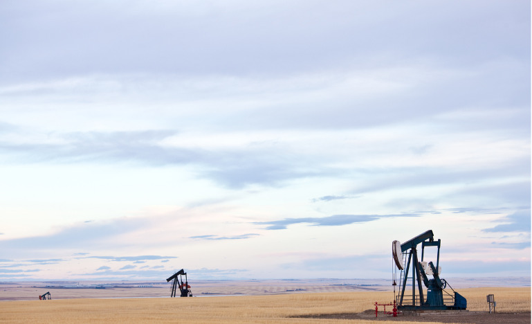 Pumpjacks in Alberta