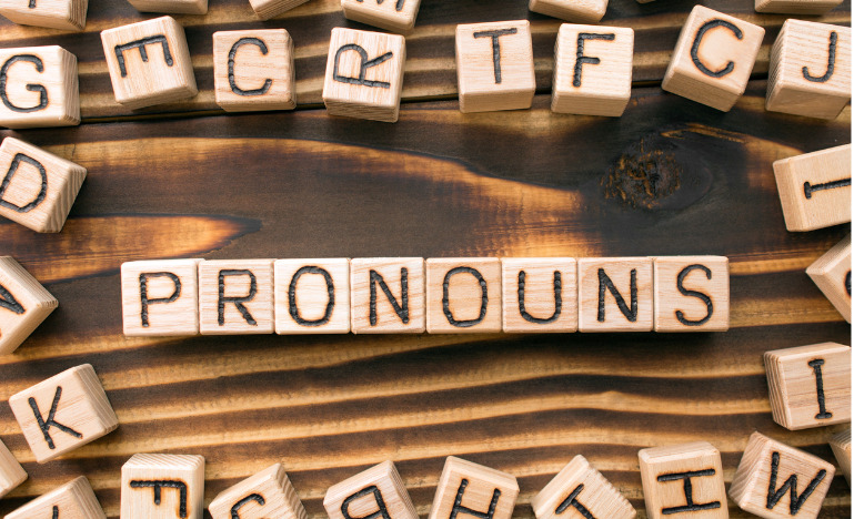 Image of pronouns