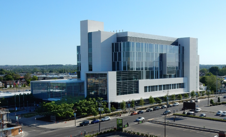 The Oshawa courthouse