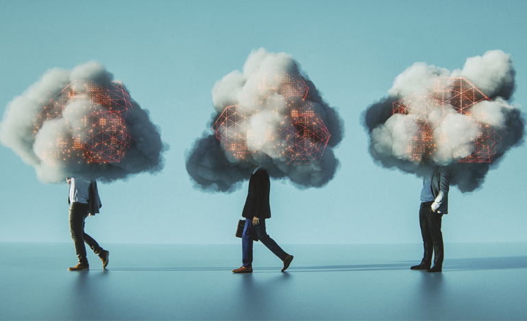 Networking computing conceptual image