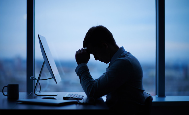 Stressed at work