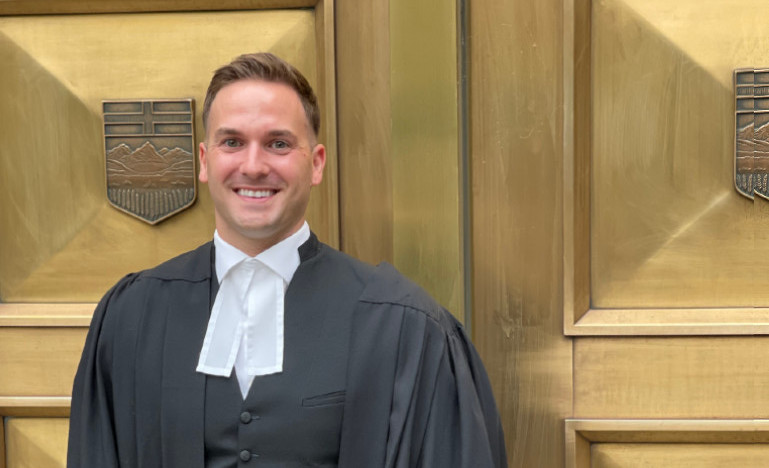 Working late with coffee