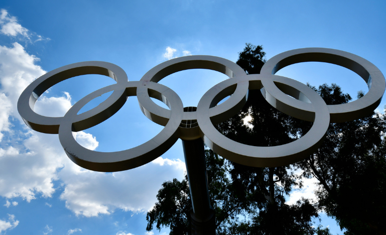 Les anneaux olympiques