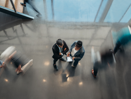 Meeting before a tribunal