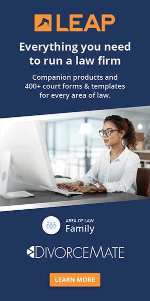 LEAP - Everything you need to run a law firm.