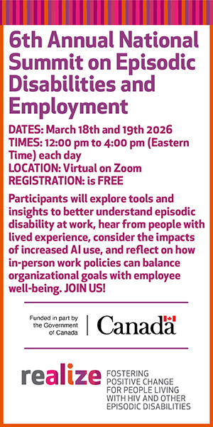 6th annual national summit on episodic disabilities and employment - Realize