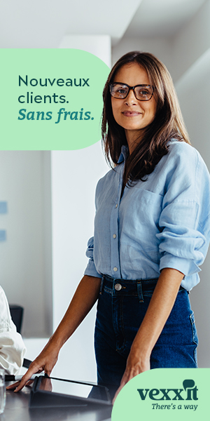 Vexxit Nouveaux clients. Sans frais