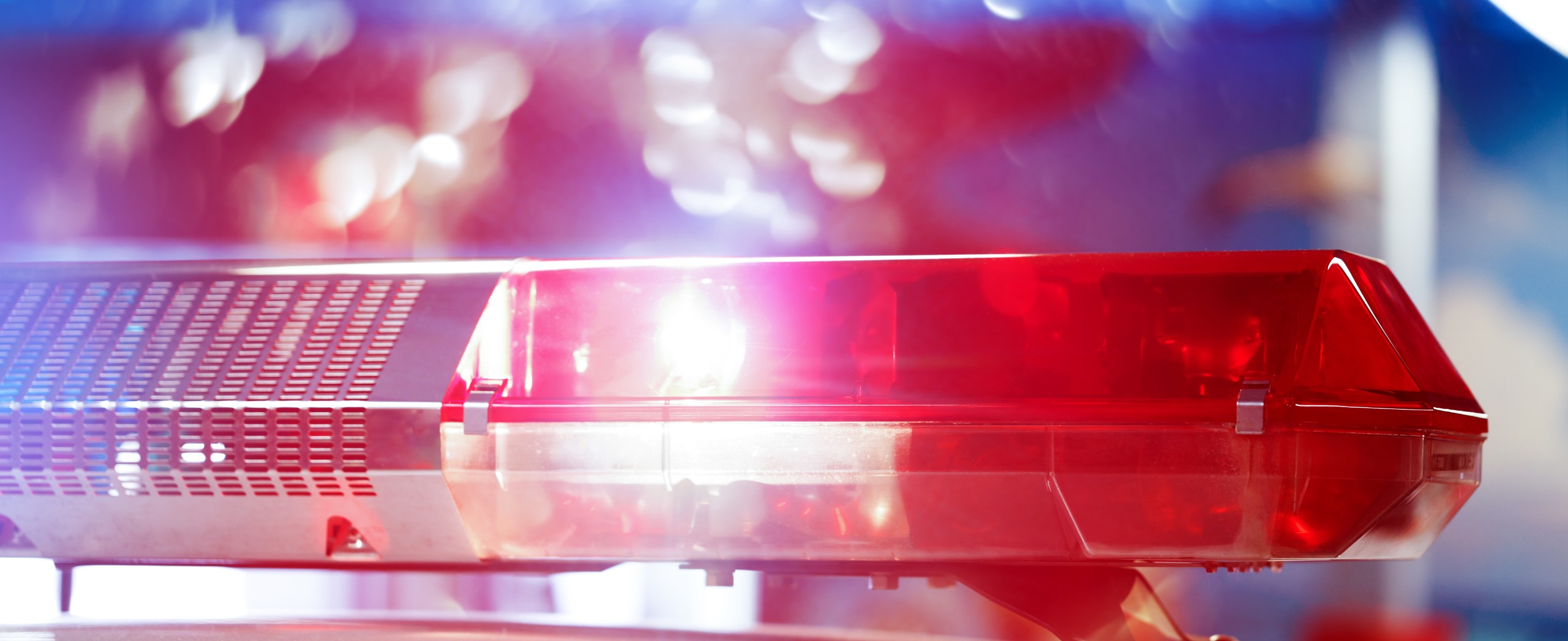 Police patrol car