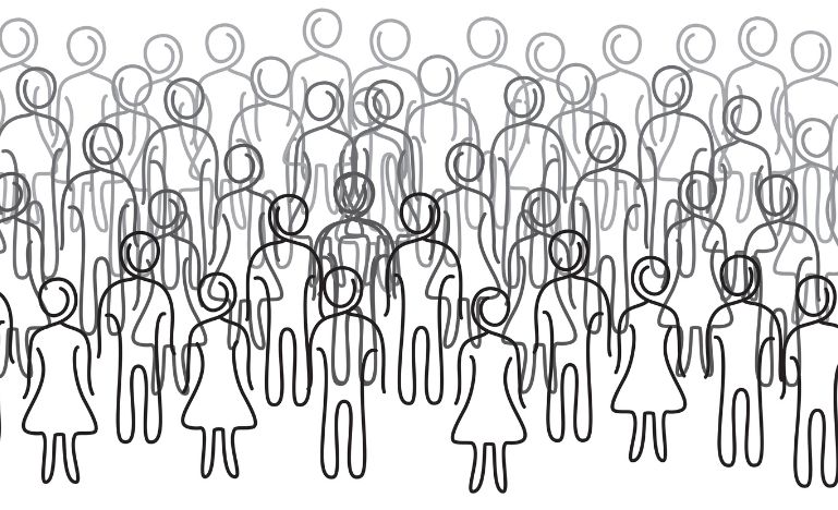 Large group of people