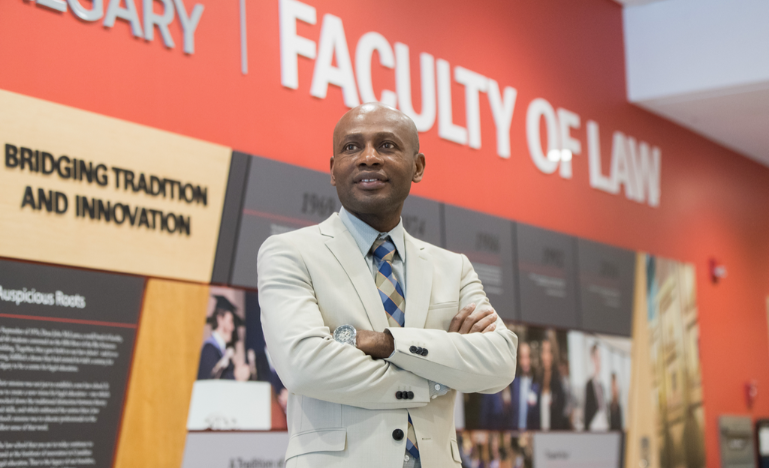Gideon Christian, a law professor at the University of Calgary