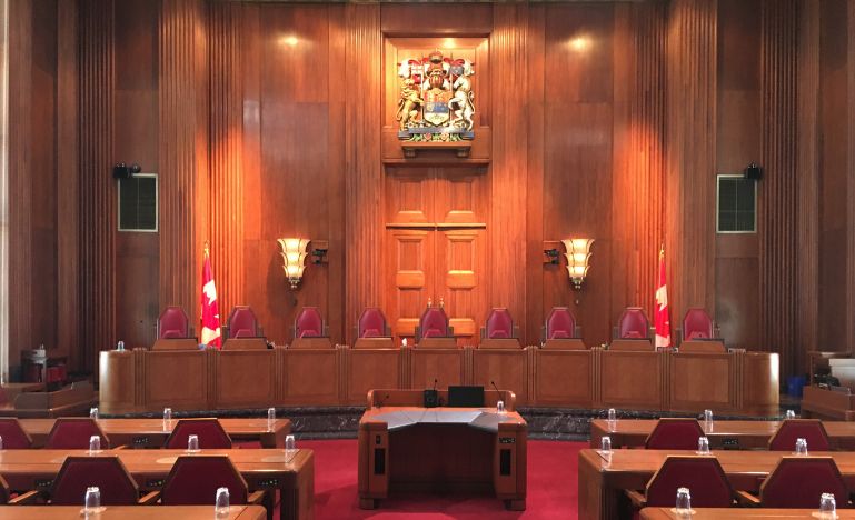 Supreme Court of Canada bench