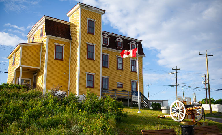 The former provincial courthouse in Bonavista, Newfoundland and Labrador