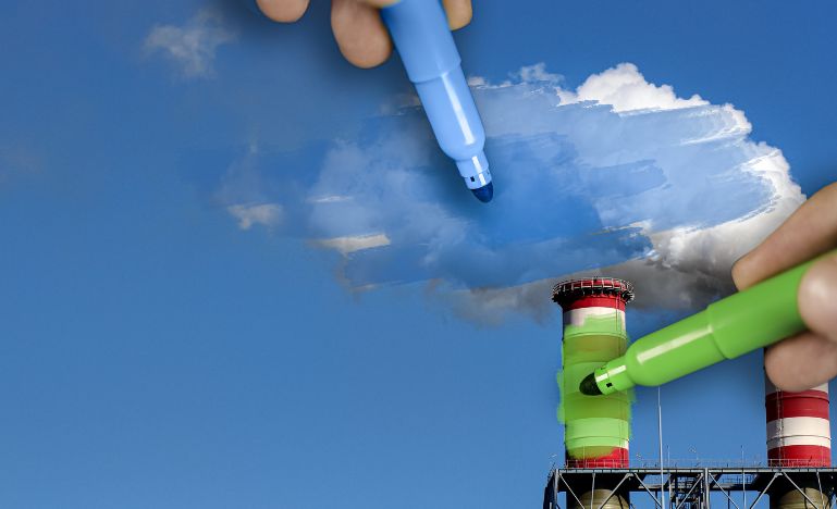 Greenwashing by industry