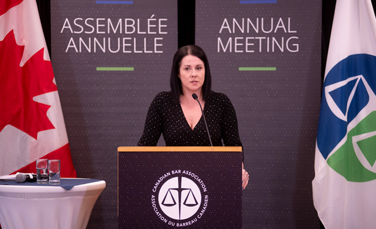 Kelly McDermott, chair of the CBA Policy Committee