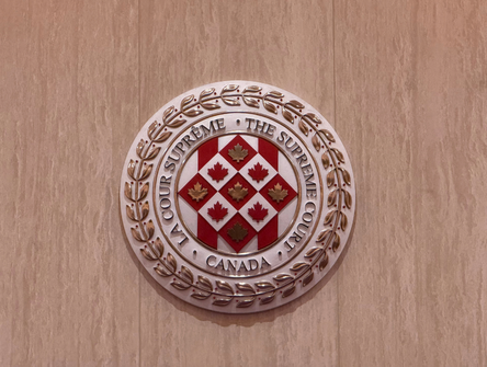 The Supreme Court of Canada's heraldic emblem