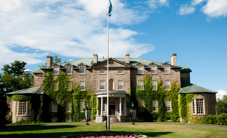Government House in Fredericton.