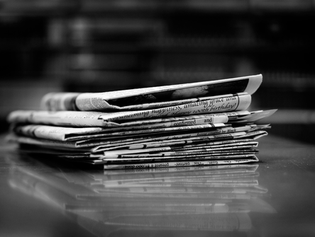Piles de journauxStacks of newspapers 